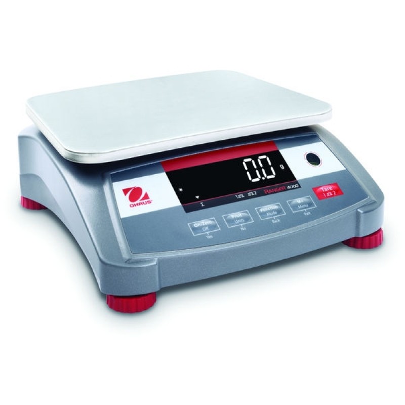 Ohaus Ranger  4000 R41ME15 Bench Scales, 30236777, 30 lbs. x 0.001 lb., 225 mm x 300 mm