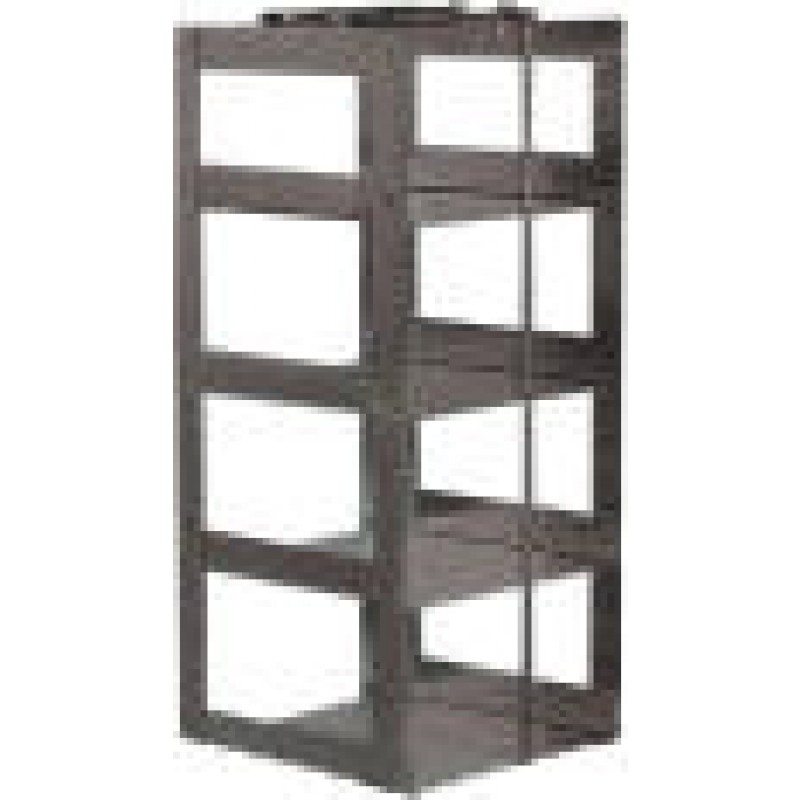 Argos Technologies Chest Freezer Vertical Rack for 3" Cryoboxes, Holds 4 Boxes, Stainless Steel (1 Rack)