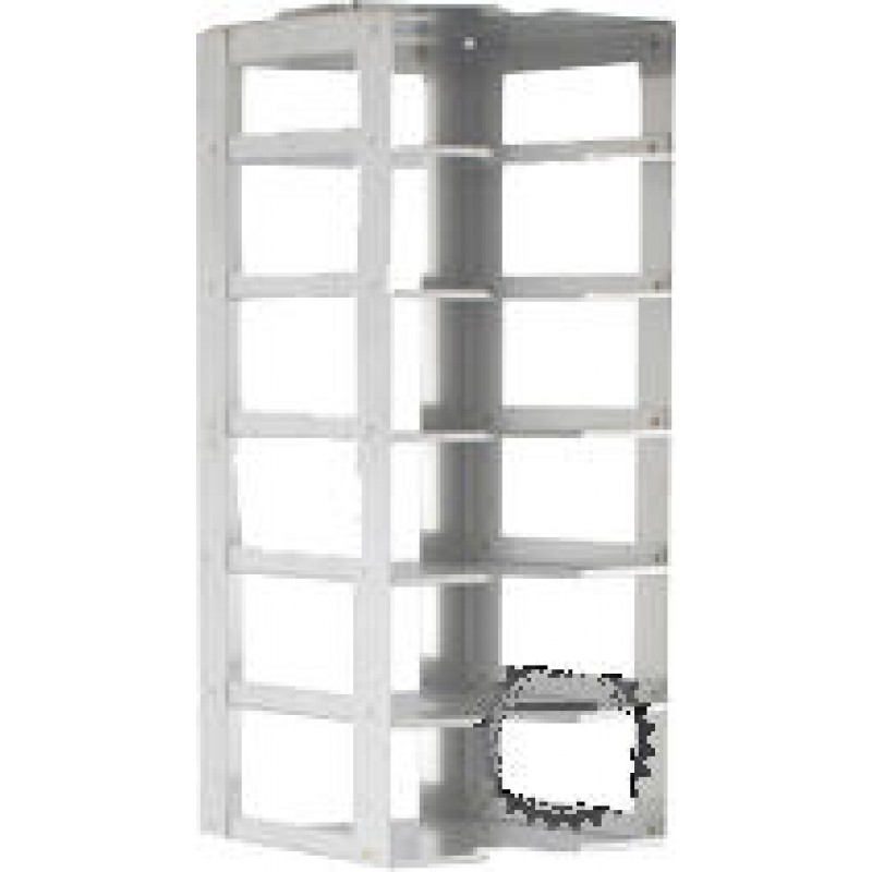 Argos Technologies Chest Freezer Vertical Rack for 2" Cryoboxes, Holds 6 Boxes, Stainless Steel (1 Rack)