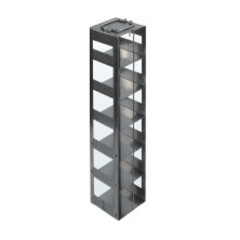 Argos Technologies Chest Freezer Vertical Rack for 96 - Deep Well  Plates,384 - Deep Well  Plates, Holds 30 Plates w/ Lid, Stainless Steel (1 Rack)