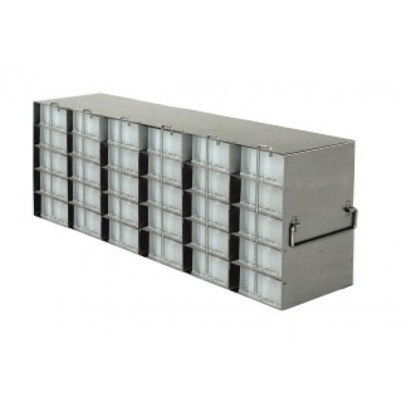 Argos Technologies Upright Freezer Rack for 96 - Well  Plates, Holds 30 Plates, Stainless Steel (1 Rack)