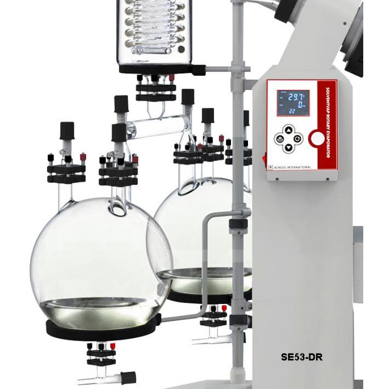 Across International SE53-DR Dual Receiving Flask Kit for Ai SolventVap 20L Rotary Evaporator