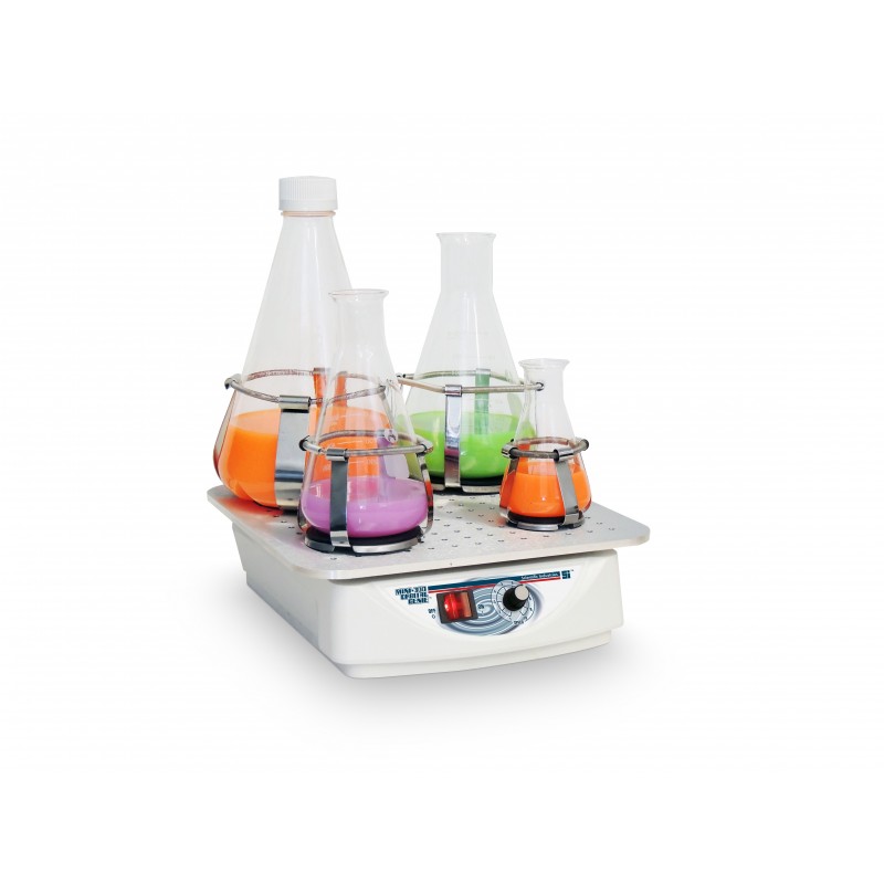 SI-M1600 Scientific Industries SI-M1600 Mini-300 Orbital Genie Shaker with Standard Flask Clamps platform 35 - 300 RPM,120V