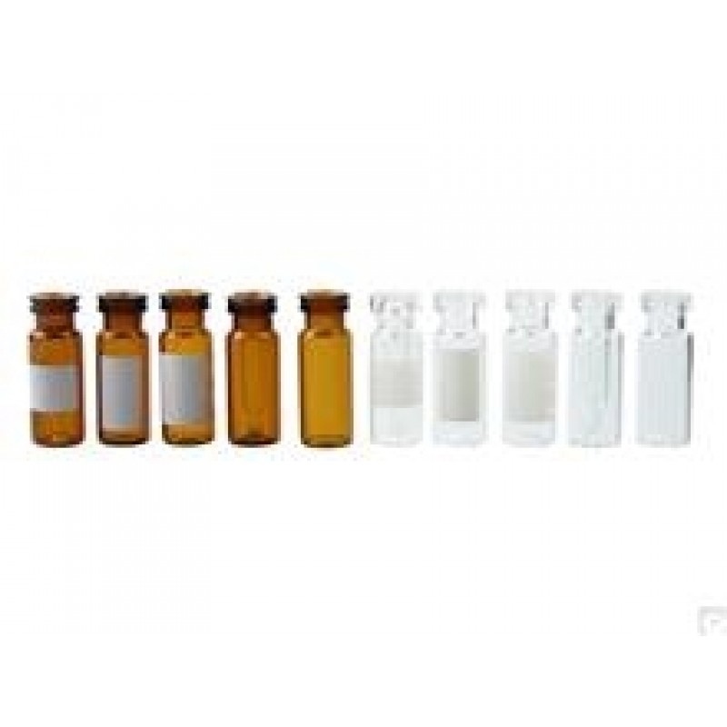 Qorpak VG11165-312 Snap Top Vial, Clear, 2 mL, Borosilicate Glass, Snap Top, 12 x 32 mm (Case of 1000 )