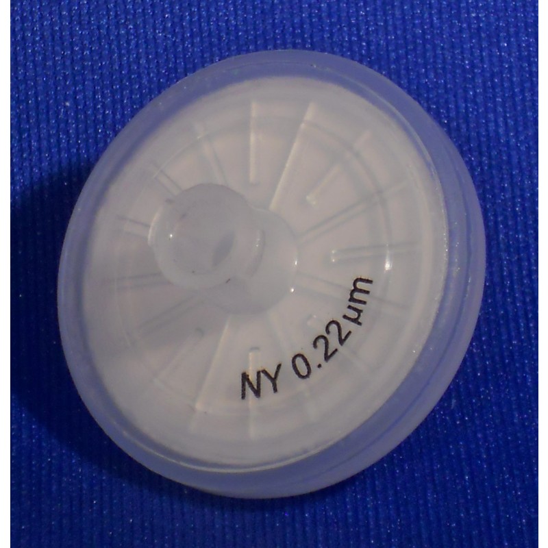 IWT-ES10303 LabExact Nylon Membrane  Syringe Filter 0.45 µm Pore, 30 mm Diameter, High Pressure (100/Pack)