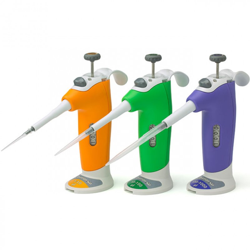 1070-0998VistaLab Ovation M Pipette Kit ,Single Channel  Manual Adjustable Volume  Set of 3 