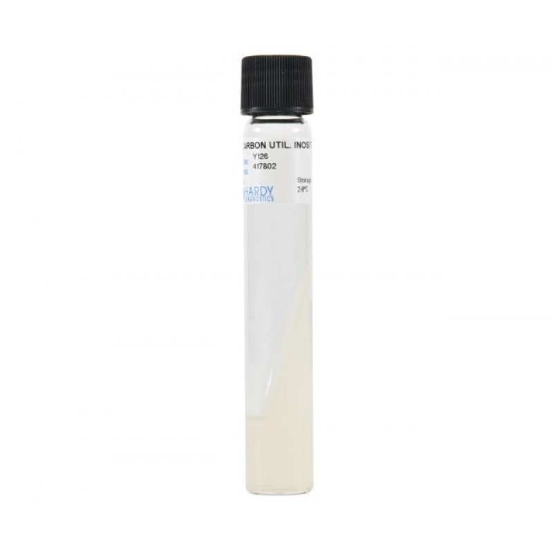 Hardy Diagnostic Y126 Liquid Culture Media, Carbon Util.Inositol Tube,  8 mL, 180 Day Shelf Life (Pack of 20)