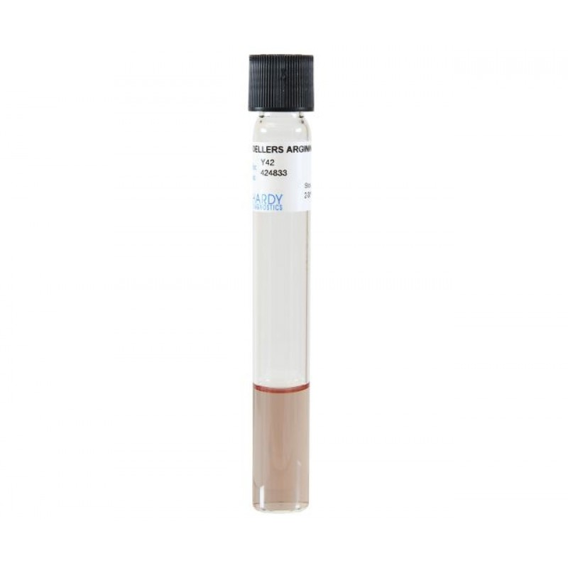 Hardy Diagnostic Y42 Broth, Moellrs Arginine Decarbonate Tube,  365 Day Shelf Life (Pack of 20)