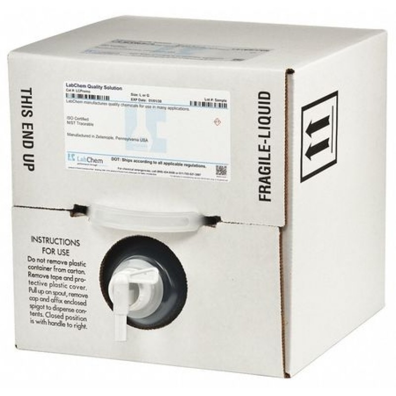 LabChem LC267505 Water Solution, Deionized, 20 L Volume