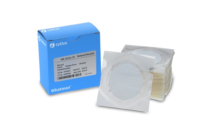 47mm Diameter 0.45 Micron Whatman 10407312 Cellulose ME25//21 STL Mixed Ester Filter Membrane with 3.1mm White//Black Grid Sterile for Butler Pack of 400