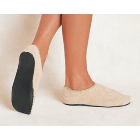 Albahealth, LLC 80205 Adult Slippers, 6½-7½, Beige, 60/cs