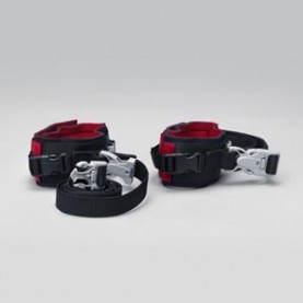 TIDI Products, LLC 2700QL Posey Ankle Restraint, Twice-as-Tough, Universal, Quick Release, Large, Neoprene, Red (Continental US + HI Only)