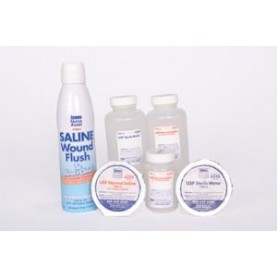 Nurse Assist 6220 Irrigation Device & Suctioning Saline 0.9%, Sterile 120mL, Foil Lid Cup, 48/cs (Rx) (90 cs/plt)