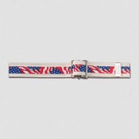 TIDI Products, LLC 6549 Gait Belt, USA Flag, 54", Nickel Buckle  (To Be DISCONTINUED)(Continental US + HI Only)