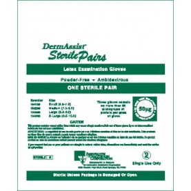 Innovative Healthcare Corp., Inc. 104200 Gloves, Exam, Medium (7½ - 8), Latex, Sterile, Powder-Free (PF), Pairs, 50 pr/bx, 4 bx/cs (60 cs/plt)
