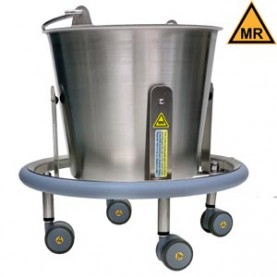 Blickman Industries 0817766066 Lenox Kickbucket, 13 Qt Pail, MRI Safe (DROP SHIP ONLY)