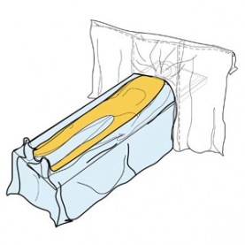 3M Health Care 6681 Cardiovascular Sheet, 90" x 90", 8/cs (Continental US+HI Only)