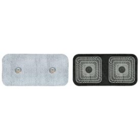 Axelgaard SN2040D Electrode, 2" x 4" Rectangle, Dual Snap, 2/pk, 10 pk/bg, 1 bg/cs