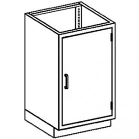 Blickman Industries 2012224000 Base Cabinet 24 1/8"W x 35 3/4"H x 22"D, (1) Stainless Steel Adjustable Shelf, (1) Right Hinge Door (DROP SHIP ONLY)