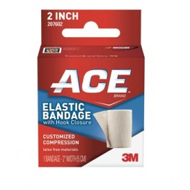 3M Health Care 207602 2" Elastic Bandage with Hook Closure, 72/cs (Continental US+HI Only)