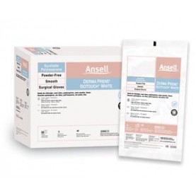 Ansell 20685755 Surgical Gloves, Size 5½, White, 50 pr/bx, 4 bx/cs (US Only)