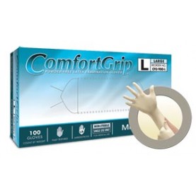 Ansell CFG-900-L Exam Gloves, PF Latex, Textured, Large, 100/bx, 10 bx/cs (60 cs/plt) (US Only)