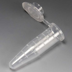 Globe Scientific 1.5 mL Microcentrifuge Tube, Natural, Case of 2500