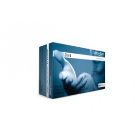 Sempermed USA SUNF204 Exam Glove, Nitrile, Textured, Large, Powder Free (PF), 200/bx, 10 bx/cs