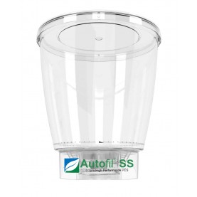 116-3233-RLS Bottletop Filter, Funnel Only, 1000ml 0.2um PES, Autofil SS, Case of 12, Foxx Life Sciences 