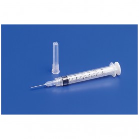 Syringe, 3mL, 25G x 5/8", 100/bx, 8bx/cs (Continental US Only)