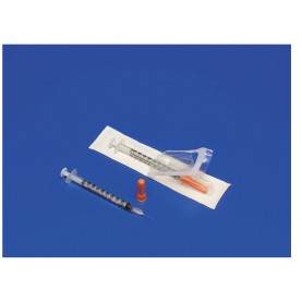 Insulin Syringe Only, 1mL, Regular Luer Tip, 100/bx, 5 bx/cs (Continental US Only) (Item on Manufacturer Backorder - Inventory Limited when Available)
