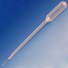 Globe Scientific 5.8 mL Fine and Extended Tip Transfer Pipettes, Case of 5000 | 134060