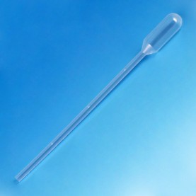 Globe Scientific 1.5 mL Transfer Pipettes, Graduated, Case of 5000 | 136036