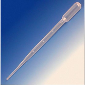 Globe Scientific 5.0 mL Blood Bank Transfer Pipettes, Graduated, Case of 5000 | 137050