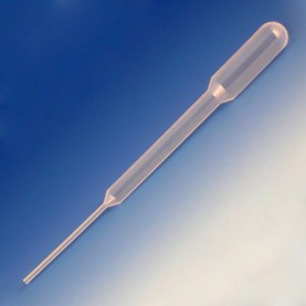 Globe Scientific 6.5 mL Narrow Stem Transfer Pipettes, Case of 5000 | 139020