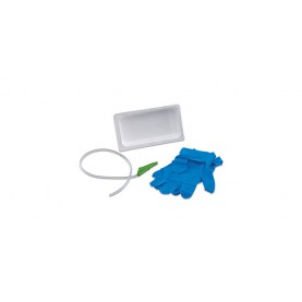 Open Suction Mini-Tray with Directional Valve, 10FR, 100/cs (Continental US Only)
