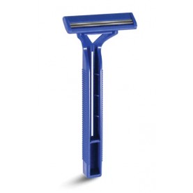AccuTec Blades, Inc. 75-0002 Heavyweight Fixed Head Razor, Twin Blade, 10/bg, 5 bg/ct, 10 ct/cs