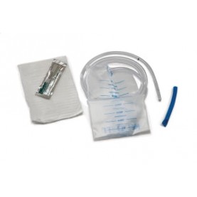 Flatus Bag, Vinyl, NS, 24FR, 19"L Rectal Tube, Pre-Lubricated Tip, 50/cs (Continental US Only)