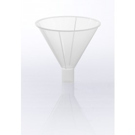 14660-0100 Bel-Art Powder Funnel, Polypropylene, Top Diameter (10 cm), Stem Diameter (10 cm), Height (8.3 cm) (Pack of 6)