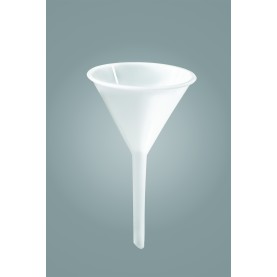 14671-0000 Bel-Art Long Stem Funnel, Polypropylene, Top Diameter (7.0 cm), Stem Diameter (7.0 cm), Height (13.6 cm) (Pack of 6)