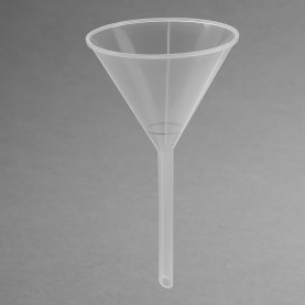 14676-0075 Bel-Art Standard Stem Funnel, Polypropylene, Top Diameter (7.5 cm), Stem Diameter (7.5 cm), Height (13.2 cm) (Pack of 6)