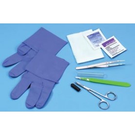 Busse Hospital Disposables, Inc. 744 Dressing Sharp Debridement Changing Tray, Sterile, 50/cs (US Only)