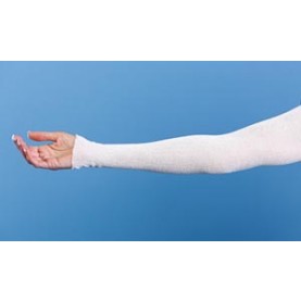 Medi-Tech International Corp MTSNP151025 Spandanette Stockinette Single Ply Polyester, Non-Sterile, Latex-Free, White, 10"x25