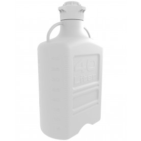 152-5121-OEM EZgrip® Carboy, 40L, HDPE, 120mm Cap, Foxx Life Sciences 