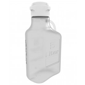 157-1111-OEM EZgrip® Carboy, 5L, CP, 83B Cap, Foxx Life Sciences 