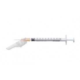 Terumo Medical Corp. SG3-01T2516 Safety Needle with 1cc Syringe, 25G x 5/8", 100/bx, 4 bx/cs