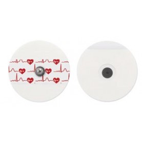 Bio ProTech USA T715-50 Electrode, PE Foam, Adult, Round, 55mm, General Purpose, Stress & Holter, 50/pch, 20 pch/bx (24 bx/plt) (091955)