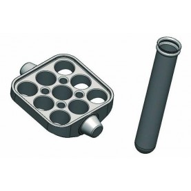 Scilogex 19400045 Bucket for use with DM0636, 9 x 3 mL Tubes,7 mL Tubes