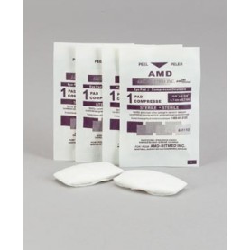 AMD-Medicom A1110 Oval Eye Pad, 1 5/8" x 2 5/8", 50/pk, 12 pk/cs