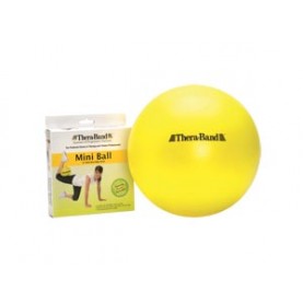 Hygenic/Theraband 23085 Mini Ball, Yellow, 9" Dia, Retail Packaged, Includes Instructional Mini-Poster, 24 ea/cs (US Only)